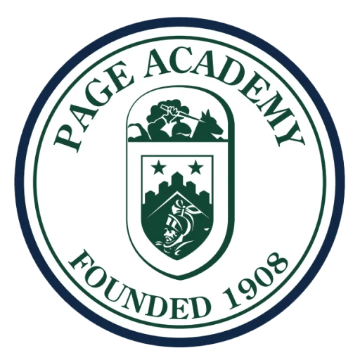 Page Academy crest